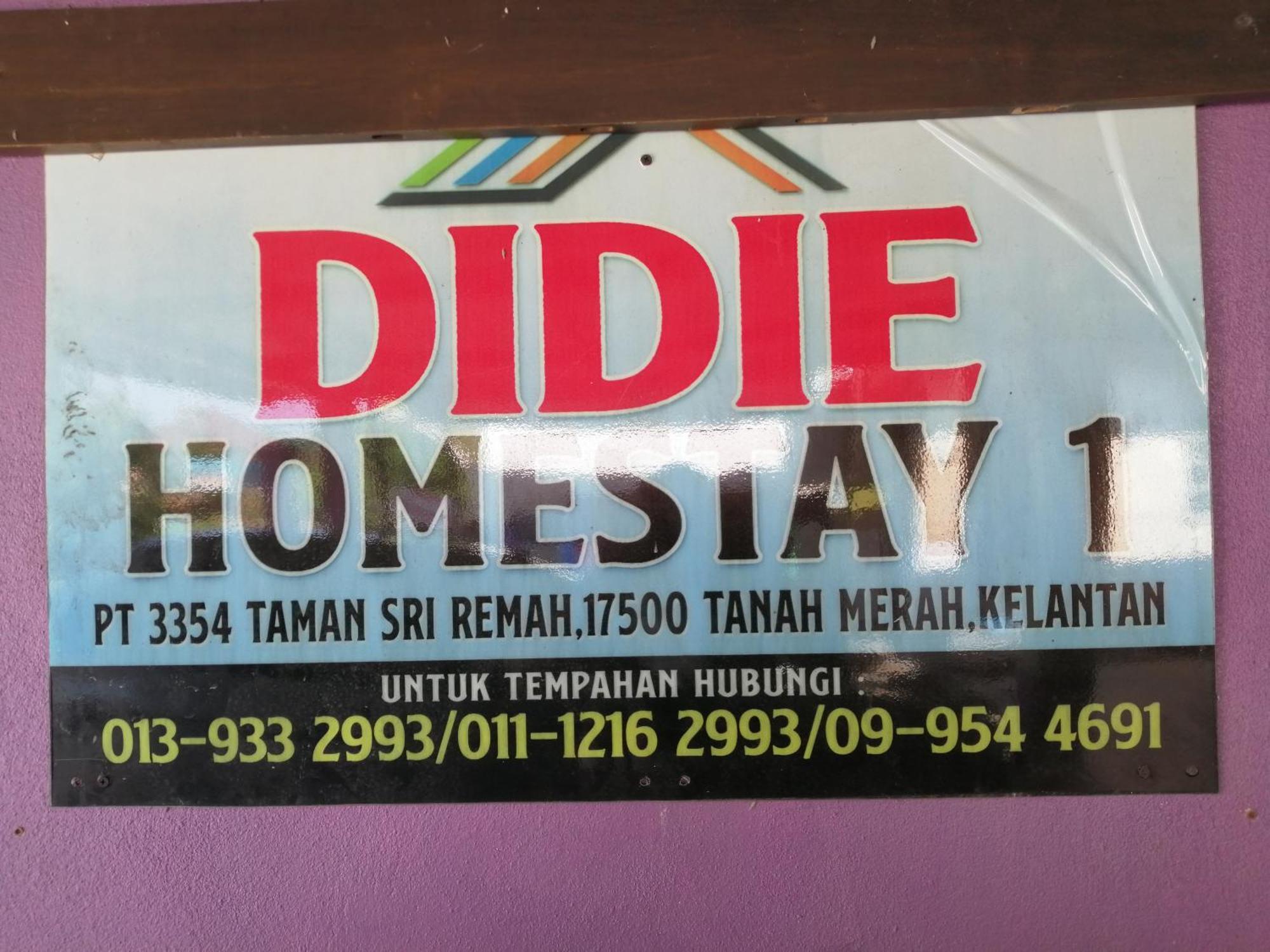 Didie Homestay 1 Tanah Merah  Chambre photo